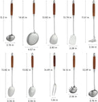 Izurok 18/10 Stainless Steel Kitchen Utensils Set, 10 Piece Cooking Utensils - Image 2