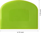 Suanyok Bench Scraper-Stainless Steel Dough Scraper and Flexible Plastic Bowl - Image 7
