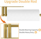 Paper Towel Holder Under Cabinet, 13Inch Self-Adhesive or Wall Paper Towel - Image 2
