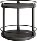 YATINEY Lazy Susan Organizer, Rotating Spice Rack, 2 Tier Spice Turntable by Yatiney