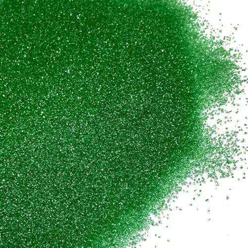 Edible Green Sanding Sugar Sprinkles 142g/ 5.01oz Sugar Crystals for cake decorating Candy Baking Decorations Ice Cream Toppings and Cookie Decorating for Valentines Halloween Christmas - Image 3