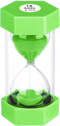 Sand Timer 15 Minute Hourglass, Unbreakabl Sand Clock 15 Min, Reloj De Arena 15 by YLTIMER