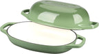 EDGING CASTING Enameled Cast Iron Oval Dutch Oven Pot - Image 5