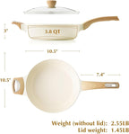 SENSARTE Ceramic Nonstick Frying Pan Skillet - Image 6