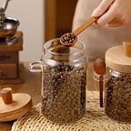 ANSQU Set of 2 Glass Food Storage Jars - Image 5