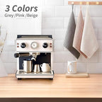 Barista Towel 6 Pack, Extra Thick Microfiber Coffee Cleaning Cloths, Espresso - Image 3