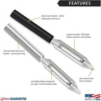 Rada Cutlery Vegetable Peeler, 1.75" Stainless Steel Swiveling Blade - Image 2