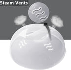 Microwave Cover for Food 2PCS Microwave Splatter Cover Large Microwave Plate - Image 4