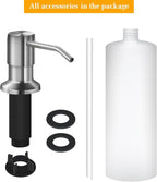 Soap Dispenser for Kitchen Sink, Built in Sink Soap Dispenser Lotion Dispenser - Image 5