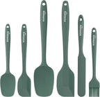 NileHome Silicone Spatula Set, 6 Pieces Food Grade Kitchen Utensils by NileHome