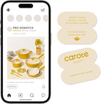 CAROTE 21pcs Cookware Set Nonstick Pots and Pans Set, Ceramic Cookware Set - Image 7