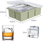 Large Ice Cube Tray for Whiskey: FDDBI Silicone Ice Cube Trays - Image 5