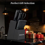 Knife Set, 14-Piece Kitchen Knives Set - Image 5