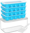 DOQAUS Ice Cube Tray with Lid and Bin by DOQAUS