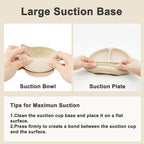 Silicone Baby Feeding Set | Baby Led Weaning Supplies Includes Suction Bowls - Image 5