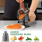 Cheese Grater Hand Crank Rotary Vegetables Shredder - Image 8