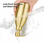 304 Stainless Steel Soap Dispenser 16oz Rust-Proof Liquid Soap Pump Bottle - Image 5