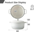 EDGING CASTING Enameled Cast Iron Dutch Oven Pot - Image 3