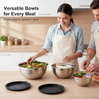 Mixing Bowls with Lids Set of 3 - Image 2