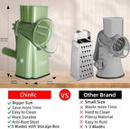 Upgrade Rotary Cheese Grater Shredder - Image 2