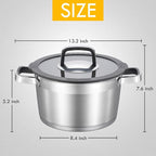 MARSKITOP 5 Quart Stock Pot - Image 6