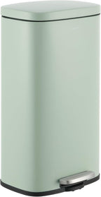 happimess HPM1011H Curtis 8-Gallon Step-Open Trash Can, Fingerprint Resistant by Happimess