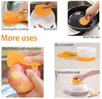 ECO Friendly Kitchen Cleaning Set, Wood & Bamboo Brushes - Image 6