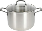 Babish 8 Quart Tri-Ply Stainless Steel Stock Pot by Babish