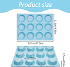 Silicone Peanut Butter Cup Molds, 3 Pack, 12-Cavity Non-stick Candy Chocolate - Image 2