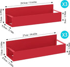 HuggieGems 6 Pack Magnetic Spice Storage Rack Organizer - Image 7