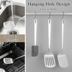 Berglander Stainless Steel Spatulas Set 3pcs, Metal Spatula - Image 7