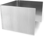 3 Sided Oil Splatter Guard, Upgrade Stainless Steel Anti Splatter Shield by Unknown