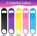 KTOJOY 5 Pack Stainless Steel Colorful Beer Bottle Opener Set, 7 Inch, Large - Image 8