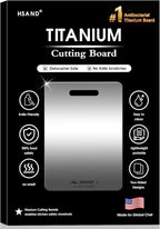 Titanium Cutting Boards for Kitchen, 100% Pure Titanium Cutting Boards by Unknown