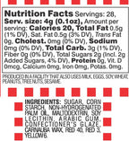 Bright Red Sprinkles Jimmies 4 oz, Sprinkles For Cake Decorating, Baking, Ice Cream & More, The Hampton Candy Company - Image 2