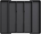 Lifewit Utensil Organizer for Kitchen Drawers, Expandable Cooking Utensil Tray by Lifewit