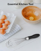 Anyongora 10 Inch Whisk, Sturdy Stainless Steel Wire Whisk - Image 7