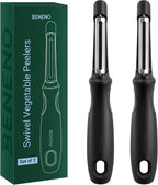 Beneno Swivel Vegetable Peeler, Razor-Sharp Smooth Peeling Potato Peelers by Beneno