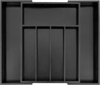 VaeFae Bamboo Drawer Organizer, Expandable Silverware Drawer Organizer by VaeFaeDirect