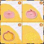 8 Pcs Cookie Cutters Set 3D Holiday Cookie Cutters - Image 4
