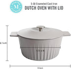 Martha Stewart Eastholm 5 QT Enameled Cast Iron Dutch Oven - Image 2