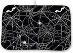 Halloween Dish Drying Mat 18 x 24 Inch Bat Spider Web Drying Mat by Sorktse