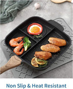 AMOAMI-Dish Drying Mats for Kitchen Counter-Silicone Dish Drying Mat-Kitchen - Image 5