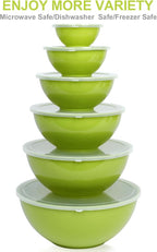 BoxedHome BPA Free Plastic Round Mixing Bowl - Image 7