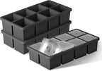 Samuelworld Large Silicone Ice Cube Tray Molds, Big 2 Inch Cubes by Samuelworld
