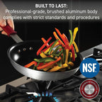 T-fal Professional VX3 Brushed Nonstick Fry Pan - Image 2
