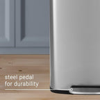 happimess HPM1006A Connor Rectangular 13-Gallon Trash Can - Image 7