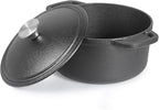 COMMERCIAL CHEF 3.4 Quart Cast Iron Dutch Oven by CommercialChef