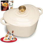 Overmont Enameled Cast Iron Dutch Oven by Overmont