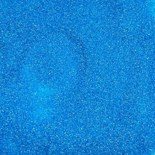 Edible Blue Sanding Sugar Sprinkles 142g/ 5.01oz Sparkling Blue Sugar Crystals for cake decorating for Cakes, Cookies, Cupcakes, Ice Cream Topping and Rimming Sugar by Homipooty